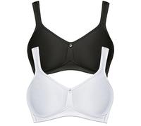 Susa Catania Pack of 2 Wireless Spacer Bra 7870 34-42 A-E White with Div Colours