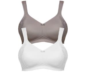 Susa London Pack of 2 Minimizer Bra without Underwiring 8014 34-46 B-G