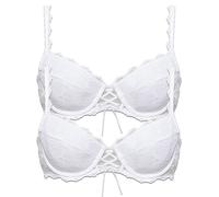 Susa Oktoberfest Pack of 2 Padded Dirndl Bra with Push Up Padding 7667 32-42 A-F