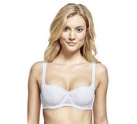 Susa Women's Damen BH (Push-up) 7592 Bra, White (003), 42C UK, 95C EU