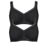 Susa Pack of 2 Non-wired Swiss Organic Cotton Bra 7758