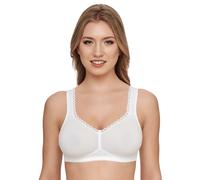 Susa Swiss Organic Cotton Seamless Non-wired Comfort Soft Bra 7758 White