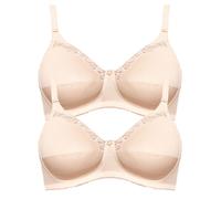 Susa Topsy Pack of 2 Cotton Bra without Underwiring 9477 32-44 A-F