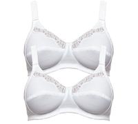 Susa Topsy Pack of 2 Cotton Bra without Underwiring 9477 32-44 A-F