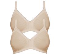 Susa Topsy Pack of 2 Non-wired Cotton Blend Bra 9481