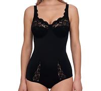 Susa Women's Body With Elastic Lace Latina Bodysuit, Black (004), 80E
