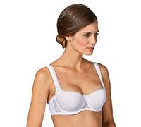 Susa Women's Damen BH (Push-up) 7592 Bra, White (003), 32A UK, 70A EU