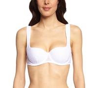 Susa Women's Damen BH (Push-up) 7592 Bra, White (003), 36C UK, 80C EU