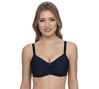 Susa Women's Damen Spacer-bh mit Bügel 7869 Non-Padded Wired Bra, Blue (Twilight 329), 36B