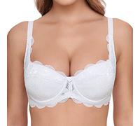 Susa Women's Wiesn-zauber Dirndl Bra 8033 Balconette, 0.5 inches, White, 38C