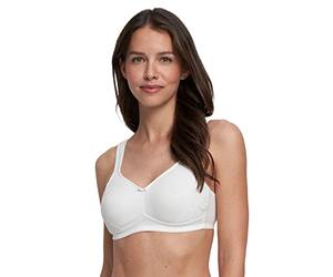 Susa Women's Nizza Bra, Opaque, Weiß, 42B