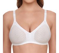 Susa Women's Non WirDD Bra White Weiß (003) 34D (Brand size : 75D)