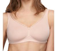 Susa Women's 7758 Non-Wired Bra, Semi Transparent, Beige (Cappuccino 103), 38B