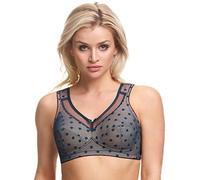 Susa Women's Wireless Bra Not Applicable, Blue (Deep Ocean 212), 40F (Manufacturer Size: 90F)