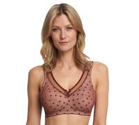 SUSA Women's Wireless Bra, Semi Transparent