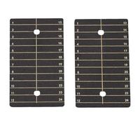 susaa Bitcoin Mnemonic Board Bitcoin Plates for Crypto Wallet 24-Word Recovery Phrase StorageFireproof, Anodized