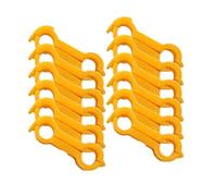 susaa Pediatric Bird Leg Corrector 12 Pieces 4/5/6mm Nestling Leg Splint for Rutin Budgie Cockatiel Baby Birds Splayed Leg Correction 4mm