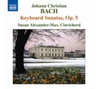 SUSAN ALEXANDER-MAX: J.S. BACH/KEYBOARD SONTATAS - OP. 5 - CD BRAND NEW