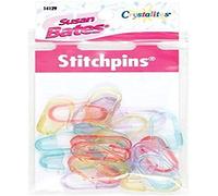 Susan Bates 14129 Crystalites Stitchpins, 24-Pack