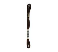 Susan Bates Embroidery Thread, Cotton, 00382 Ebony, ebenholz