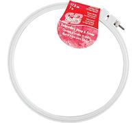 Susan Bates Plastic Embroidery Hoop - Light Blue, Size 7'