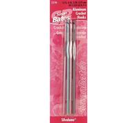 Susan Bates Silvalume Aluminum Crochet Hook Set-Sizes C2 to E4, Other, Multicoloured, 3.5 mm