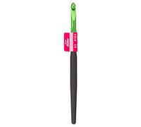 Susan Bates Silvalume Soft Ergonomic Aluminum Crochet Hook-Size K10.5/6.5mm