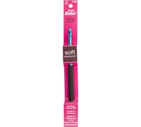 Susan Bates Silvalume Soft Handle Aluminum Crochet Hook 5.5"-Size H8/5Mm