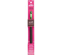 Susan Bates Silvalume Soft Handle Aluminum Crochet Hook 5.5"-Size K10.5/6.5Mm