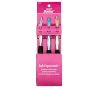 Susan Bates Soft Ergonomic Crochet Hook Set L,M,N