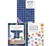 Susan Briscoe Collection 3 Books Set (Sashiko 365, The Book of Boro, The Ultimate Kogin Collection)