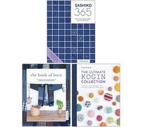 Susan Briscoe Collection 3 Books Set Sashiko 365,Ultimate Kogin,Book of Boro NEW