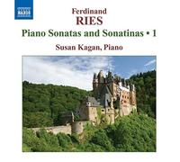 SUSAN KAGAN - RIES PIANO SONATAS SONATINA - CD - F600z