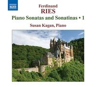 SUSAN KAGAN - RIES PIANO SONATAS SONATINA - CD - K600z