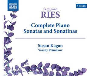 Susan Kagan, Vassily Primakov - Ferdinand Ries: Complete Piano Sonatas and Sonatinas