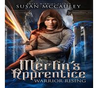 Susan McCauley Merlin's Apprentice Warrior Rising Hardcover Book Susan McCauley Multicolor