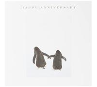 Susan O'Hanlon Anniversary Card - Penguin Couple Happy Anniversary, AN31