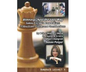 Susan Polgar: 5, Bobby Fischer's Most Brilliant Instructional Games Chess DVD