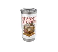 Susan’s Kitchen Good Food Warm Hugs Free Advice Stainless Steel Insulated Tumbler