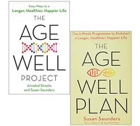 Susan Saunders Collection 2 Books Set (The Age-Well Project, The Age-Well Plan)