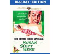 SUSAN SLEPT HERE NEW REGION 1 BLU-RAY