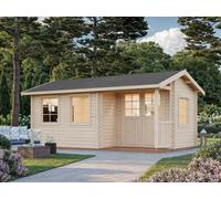 Susanna S (5.3x3.2m | 12.4m2 | 44mm) Traditional Homestead Log Cabin