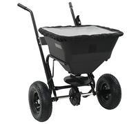 Susany Garden Spreader Lawn & Garden Spreaders Walk Behind Salt Spreader Seed Spreader Fertilizer Spreader for Salt Fertilizer Lawn Split Seeds, PVC and Steel 106x73x76 cm 45 L