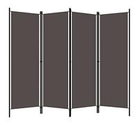 Susany Room Divider, Folding Protective Screen, Room Partition Privacy Separator 3-Panel Room Divider Wall Furniture for Bedroom, Living Room and Office Anthracite 200x180 cm