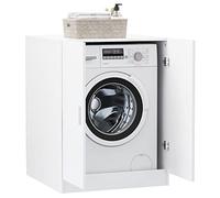 Susany Washing Machine Cabinet Washing Machine Cover Protector Cover Hide Large Washing Machine Bathroom Inside Outside Mounting Kit Laundry & Utility Fixtures White 71x71.5x91.5 cm