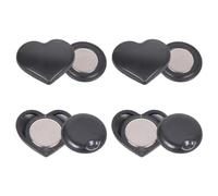 Suseiuua 4 Pairs Race Running Number Clip Strong Hold Without Needle Required Prevents Fabric Damage Running Essential Heart Shaped Athletic Gear Fasteners