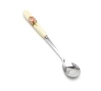 Suseiuua Coffee Spoon Pastoral Styles Farmhouses Dining Table Party Dinner Decors Milk Powder Bread Cake Baking Tool Coffee Machine Filter Holders