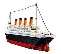 SuSenGo Titanic Building Block Kit 1021 Pieces Bricks for Kids