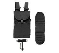 SusggO Backpack Skateboard Bag, Universal Folding Skateboard Carry Bag with Adjustable Straps, Includes T-shaped Multi-function Skate Tool