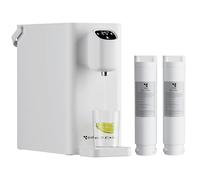 SusGreenable RO Instant Hot Water Dispenser 2.4L Water Tank 5 Tempture Setting 3s Heating 4-Stage Filter Safety Protection White